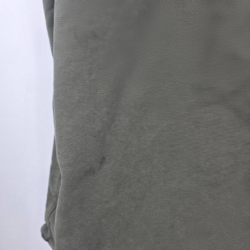 CARHARTT C95 JACKSON COAT MENS MEDIUM ARMY GREEN GRAY SHERPA HOODED JACKET 2014 - Picture 5 of 16